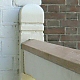 restauratie houten balkonhek